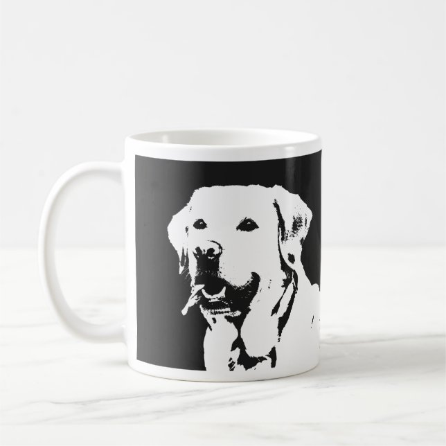 Caneca De Café Labrador Retriever (Esquerda)