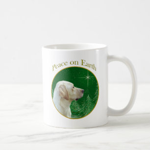 Caneca De Café Labrador Retriever (amarelo) Paz