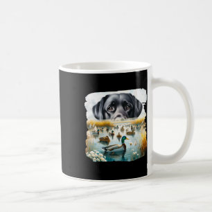 Caneca De Café Labrador Retriever Cachorro Cachorro Nos Bandeira