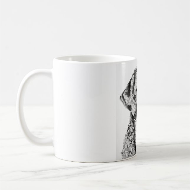Caneca De Café Labrador Retriever Mug (Esquerda)