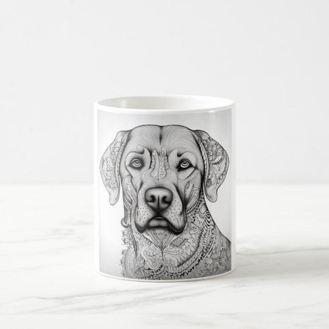 Caneca De Café Labrador Retriever Mug (Centro)