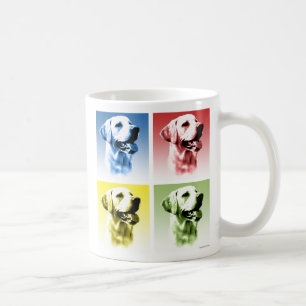 Caneca De Café Labrador Retriever Pop Art