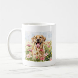 Caneca De Café Labrador Retriever Watercolor Mug