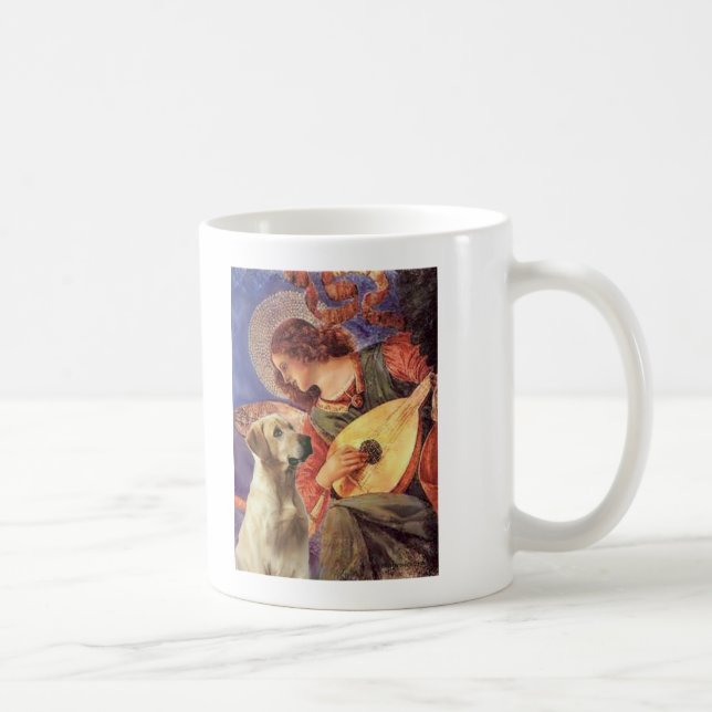 Caneca De Café Labrador (Y8) - Anjo Mandolin (Direita)