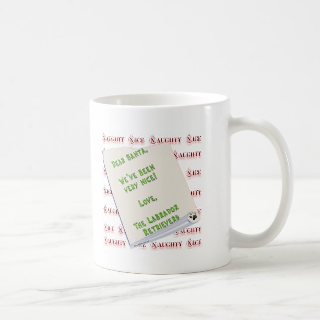 Caneca De Café LabradorpluralNice (Direita)