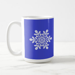 Caneca De Café Laca de Neve Azul de Mug