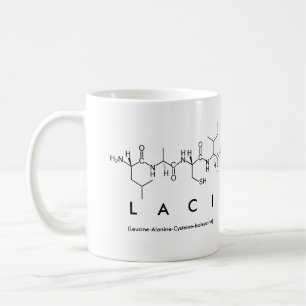 Caneca De Café Laci peptide nome mug