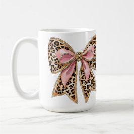 Caneca De Café Laço moderno e coquete