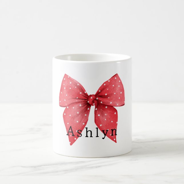 Caneca De Café Laco Vermelho Pontos Brancos (Centro)