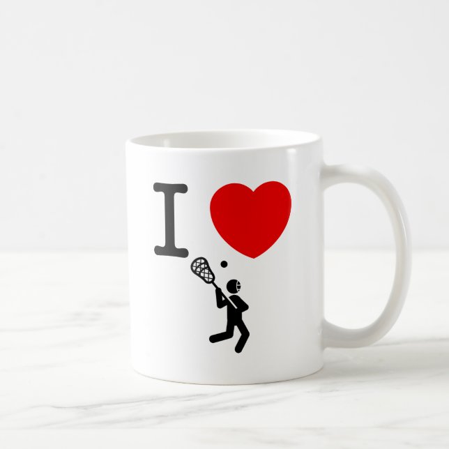 Caneca De Café Lacrosse (Direita)