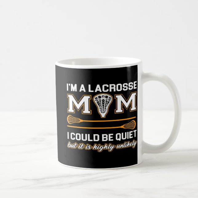 Caneca De Café Lacrosse Mom   Lacrosse Gifts (Direita)