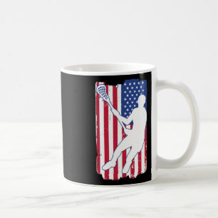 Caneca De Café Lacrosse Player Lacrosse Usa Team Treinador Americ