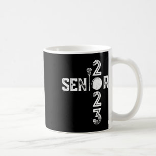 Caneca De Café Lacrosse Senior Veterano 2023 Turma De 2023 Menino