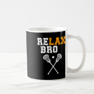 Caneca De Café Lacrosse Sticks Lax Lacrosse Goal Relaxbro