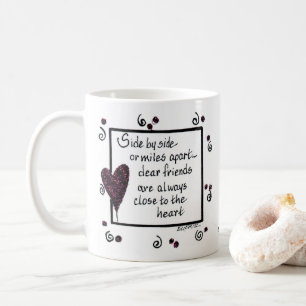 Caneca De Café Lado a lado, somos amigos