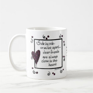 Caneca De Café Lado a Lado, Somos Amigos Do Café Mug