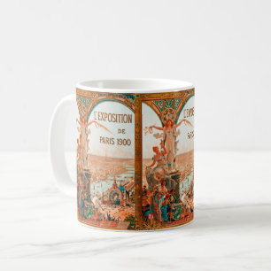 Caneca De Café Ladra Époque - Paris exibição universal 1900