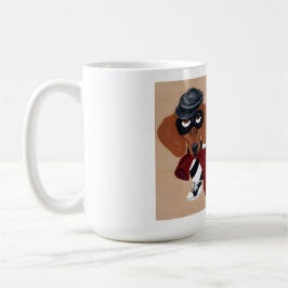 Caneca De Café Ladrão de Petiscos Dachshund Assaltante