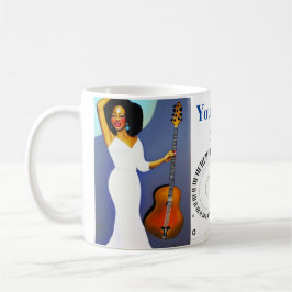 Caneca De Café Lady Blues