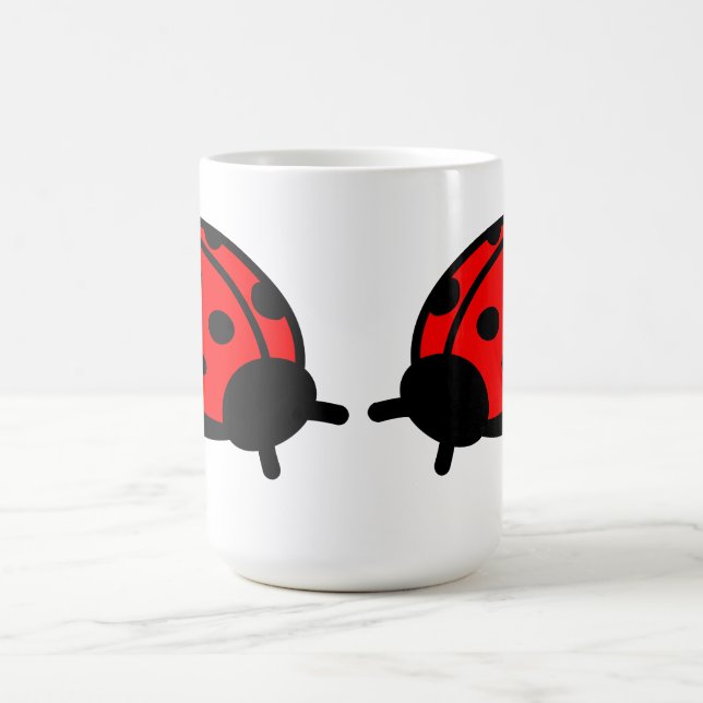 Caneca De Café Lady Bug White Mug (Centro)