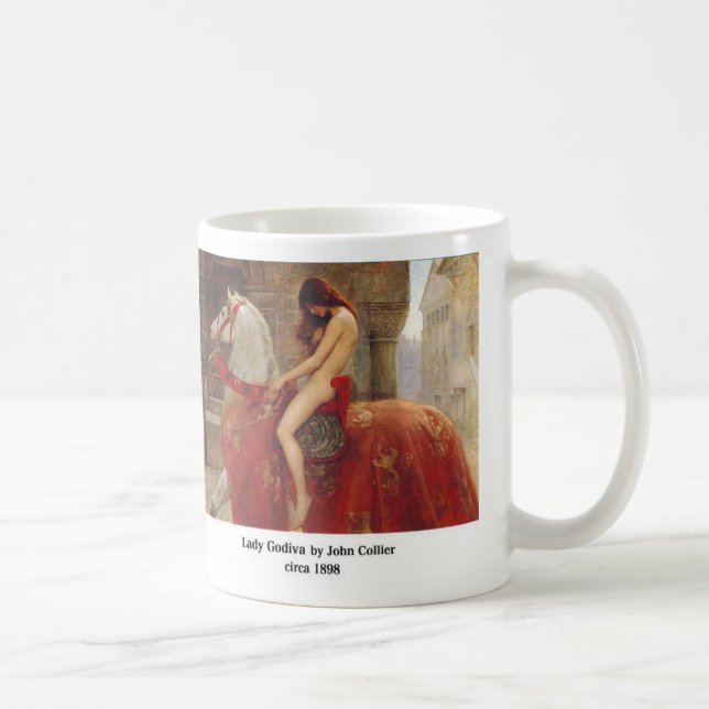 Caneca De Café Lady Godiva, by John Collier (Direita)