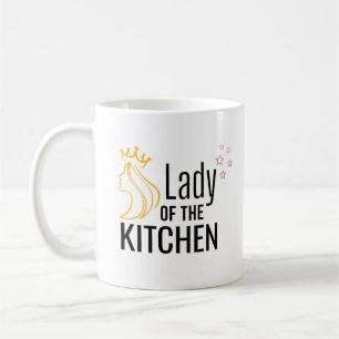 Caneca De Café Lady of the Kitchen