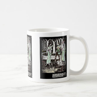 Caneca De Café Lady of the Lake conta sobre a Excalibur