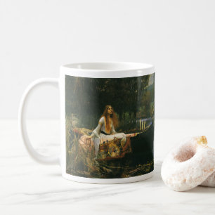 Caneca De Café Lady Shalott On Boat por John William Waterhouse