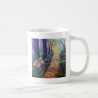 Caneca De Café Lady Slippers no caminho