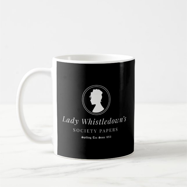 Caneca De Café Lady Whistledown (Esquerda)