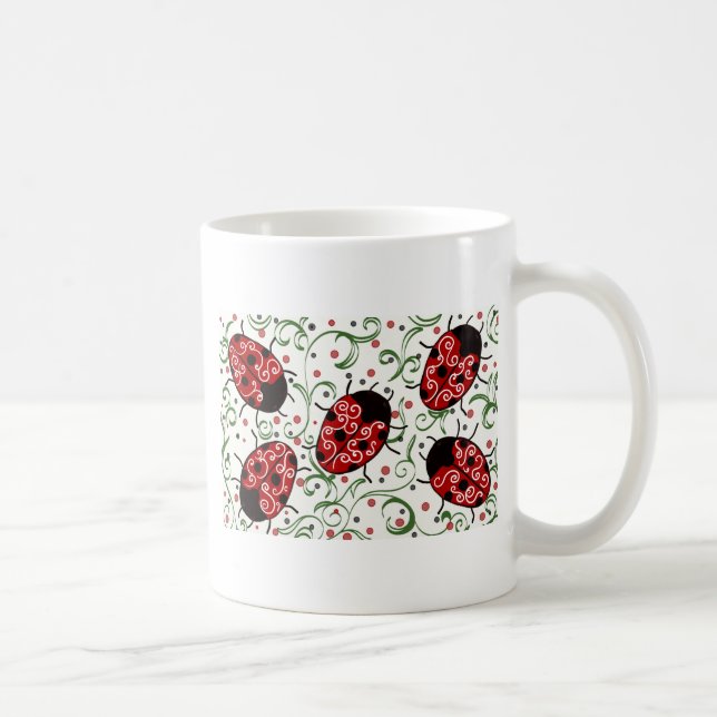 Caneca De Café Ladybug (Direita)