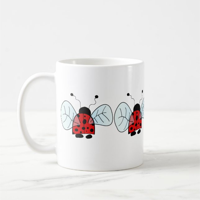 Caneca De Café Ladybug (Esquerda)