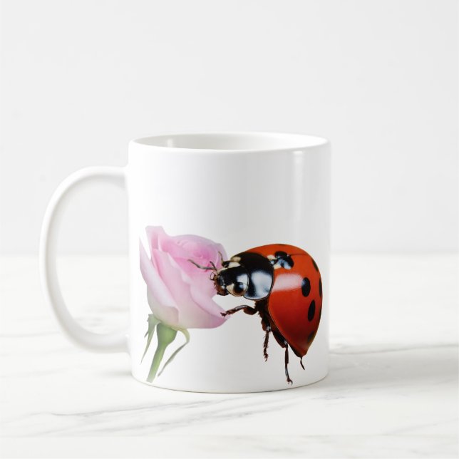 Caneca De Café Ladybug World (Esquerda)