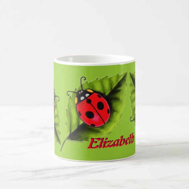 Caneca De Café Ladybugs (Centro)