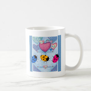 CANECA DE CAFÉ LADYBUGS