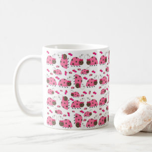 Caneca De Café Ladybugs Mug