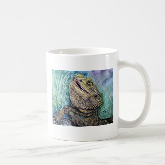 Caneca De Café Lagarto farpado (Direita)
