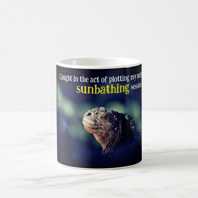 Caneca De Café Lagarto marinho pego em flagrante  (Centro)