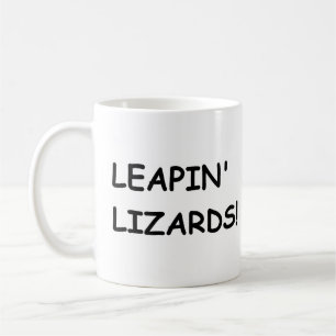 Caneca De Café lagartos com leapina
