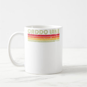 Caneca De Café Lago Caddo Texas Piadas de Pesca Acampamento Verão