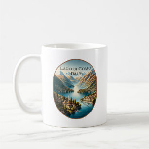 Caneca De Café Lago Como, Itália