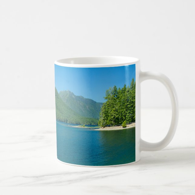 Caneca De Café Lago Cushman no Verão (Direita)