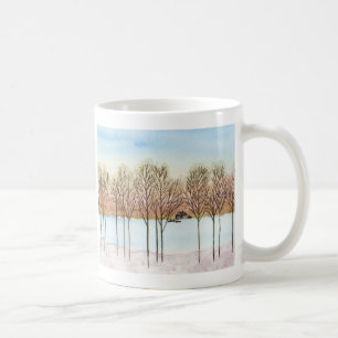 Caneca De Café Lago de inverno