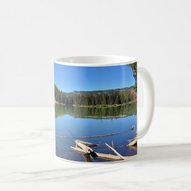 Caneca De Café Lago do Diabo, Oregon (Frente Esquerda)