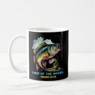 Caneca De Café Lago Do Woods Minnesota Fly Fisheries Trip Fishe