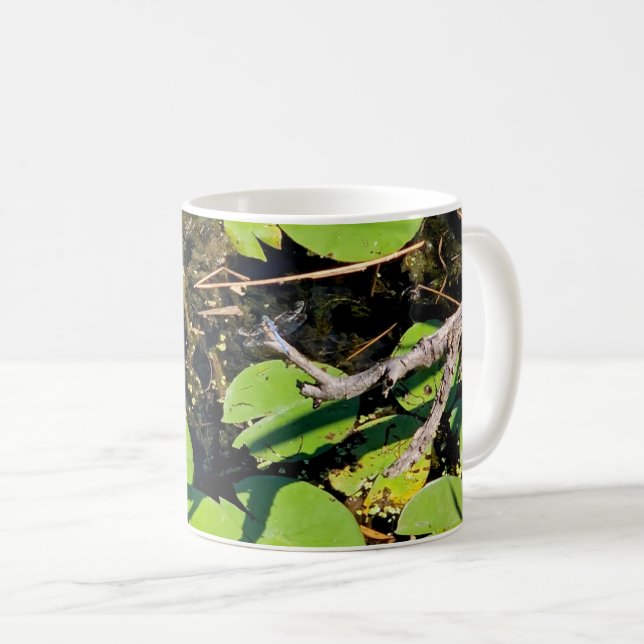 Caneca De Café Lago Erie Metropark Dragonfly (Frente Esquerda)