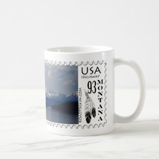 Caneca De Café Lago Flathead Montana