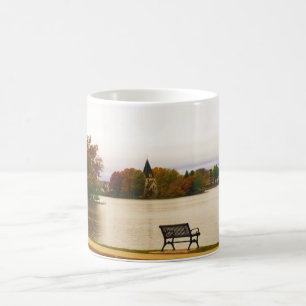 Caneca De Café Lago Fowler no outono, WI