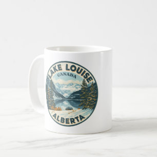 Caneca De Café Lago Louise Canadá Viagem Presente Parque Nacional