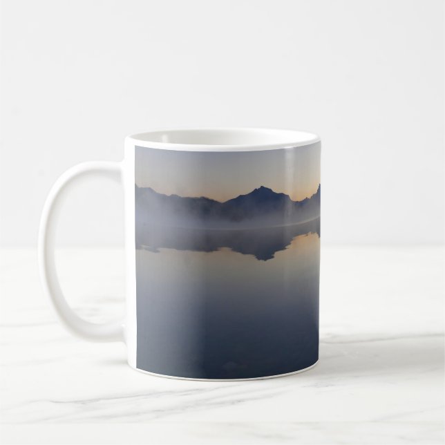 Caneca De Café Lago McDonald no Sunrise II (Esquerda)